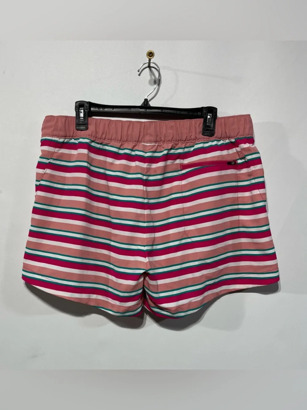 The North Face Pink Striped Quick Dry Shorts‎ Women’s Size Large